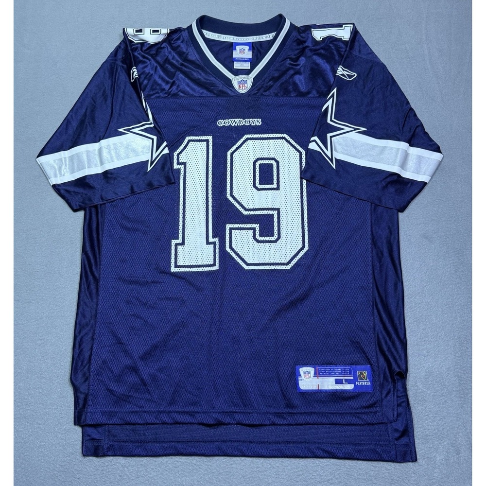 Dallas Cowboys Keyshawn Johnson #19 Reebok NFL Jersey Mens L 2000s Football